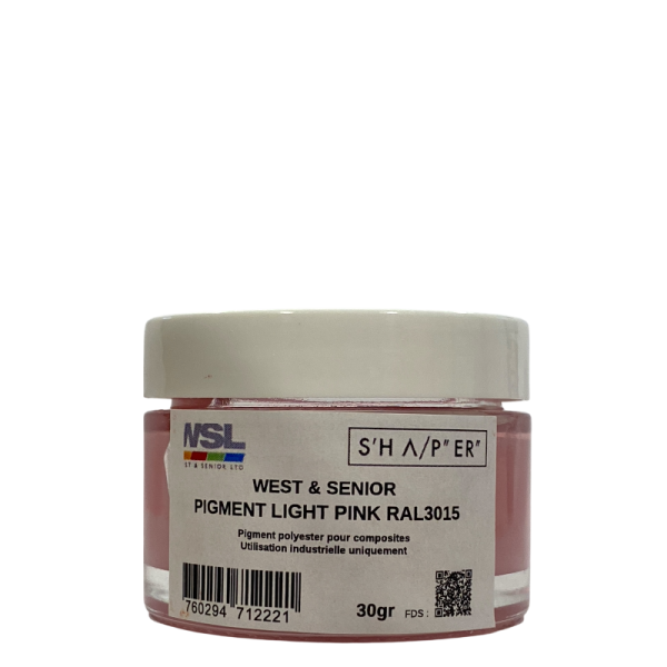 PIGMENTO ROSA CLARO OPACO RAL3015 - 30 g
