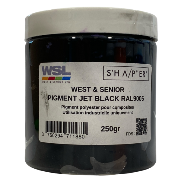 PIGMENTO NEGRO AZABACHE OPACO RAL9005 - 250 g