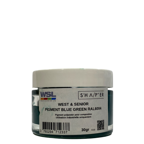 PIGMENTO AZUL VERDE OPACO RAL6004 - 30 g