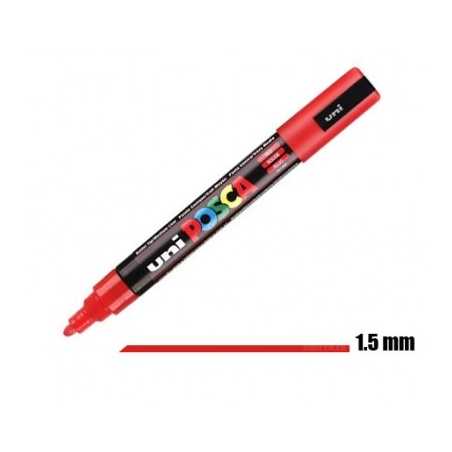 POSCA Rojo 1,5 mm