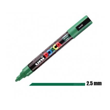 POSCA Verde Oscuro 2,5mm