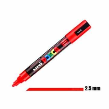 POSCA Rojo Fluorescente 2,5 mm