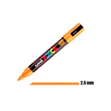 POSCA Naranja Fluorescente 2,5 mm