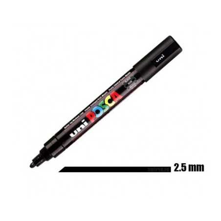 POSCA Negro 2,5 mm