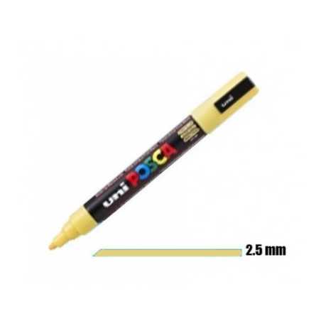 POSCA Amarillo Paja 2,5mm