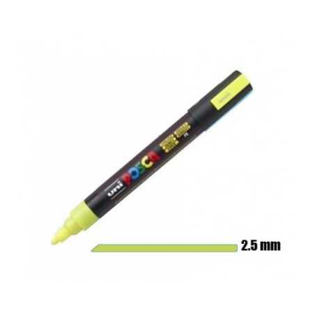 POSCA Amarillo Fluorescente 2,5 mm