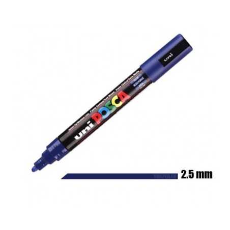 POSCA Azul Oscuro 2,5 mm