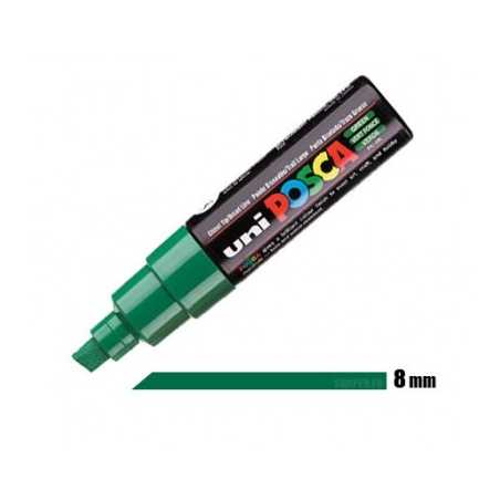 POSCA Verde Oscuro 8mm