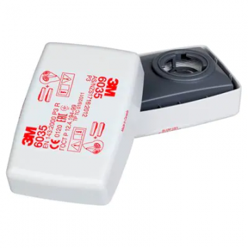 Cartouches Ã  poussiÃ¨res 6035 - Masque 3M 7502