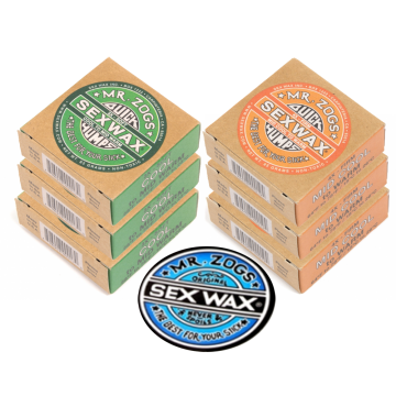 Pack 6 Cera + pegatina en oferta