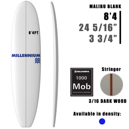 Malibú MILLENNIUM 3/16 DARKWOOD de 8'4PT