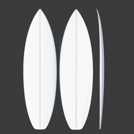 Tabla corta Preshape Confort - Cola de squash
