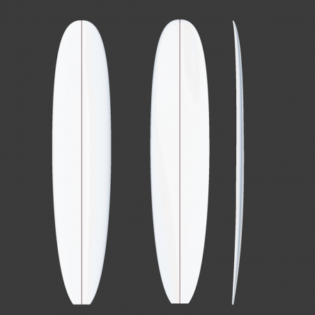 Noserider de longboard preformado