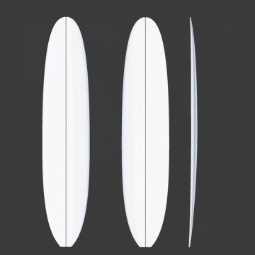 Cerdo de longboard preformado