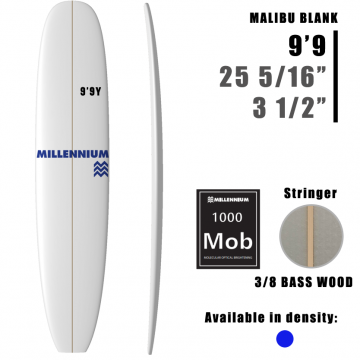 Tabla larga Pain de Mousse 9'9Y MILLENNIUM 3/8 BASS